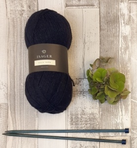 Isager Luxury Sock Yarn 100g - Dark Navy
